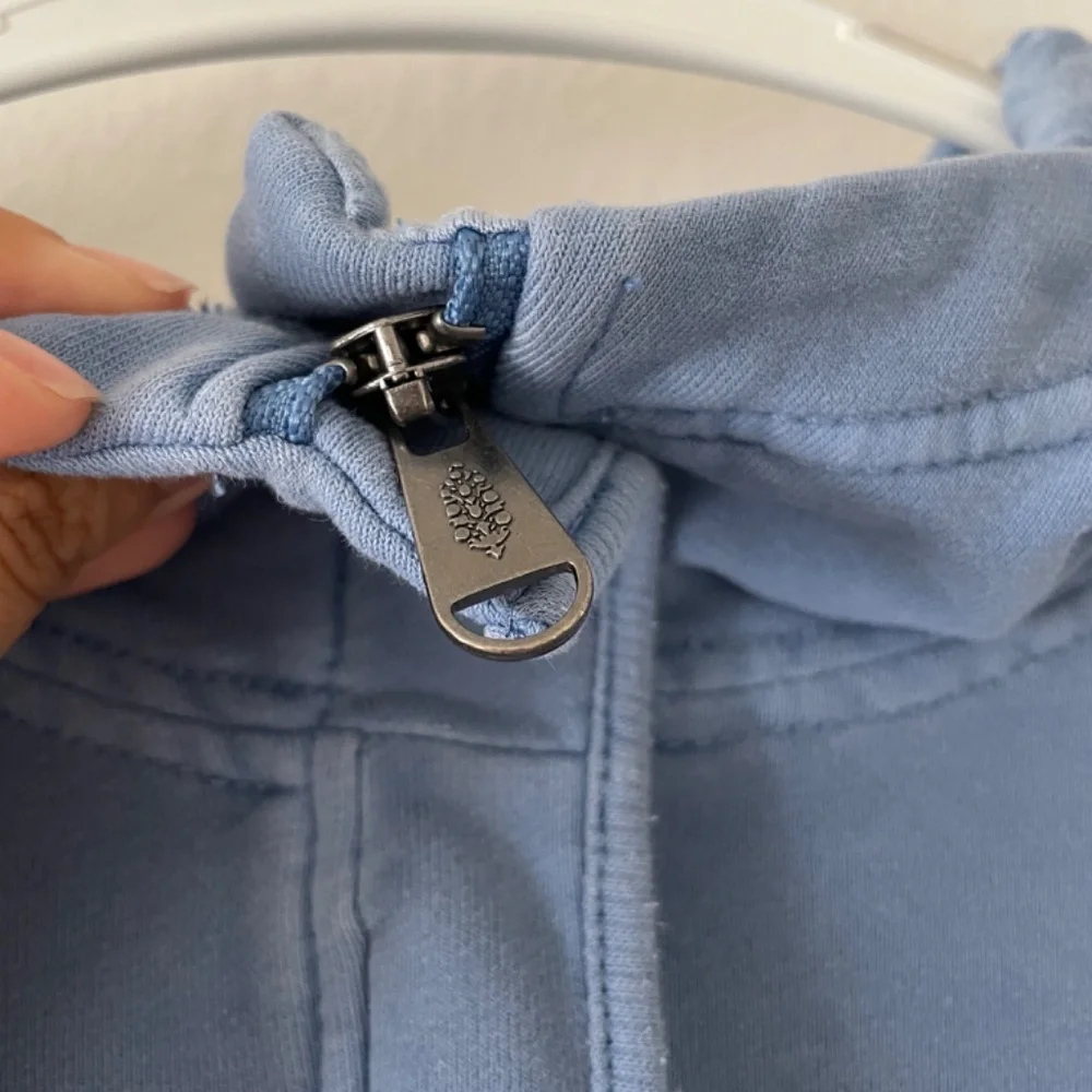 Free People Hoodie Color Blue Size M - Picture 6 of 12